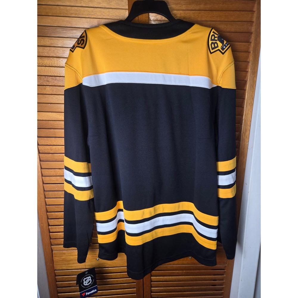 Boston Bruins Fanatics Breakaway Jersey Mens Large New With Tags - Picture 6 of 7